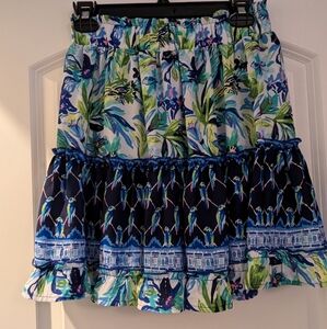 Tropical Print Skirt- Lilly Pulitzer Size Small